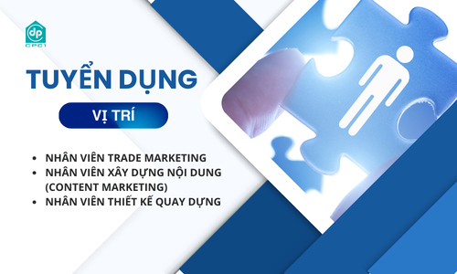 Thông báo tuyển dụng nhân viên Marketing
