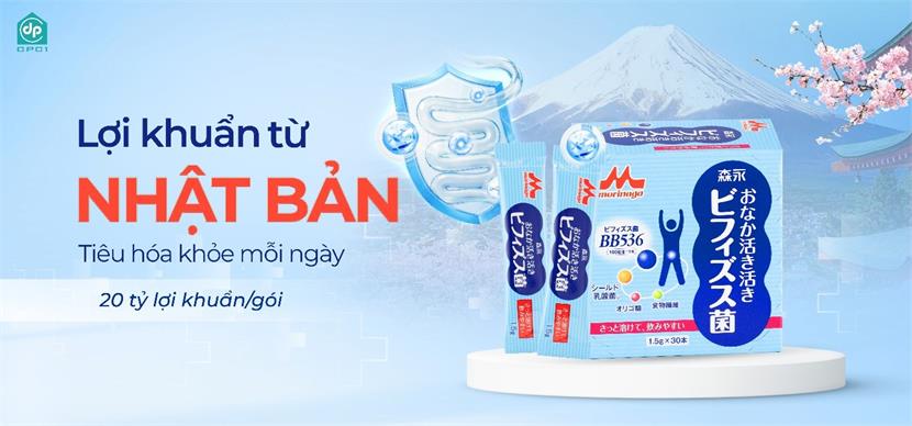 Men vi sinh BB536 – Lợi khuẩn chuẩn Nhật cho hệ tiêu hóa khỏe mỗi ngày